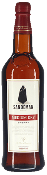 Sandeman Medium Dry Sherry 15% 075 l