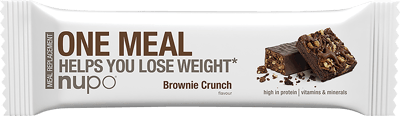 Nupo en måltid bar brownie crunch