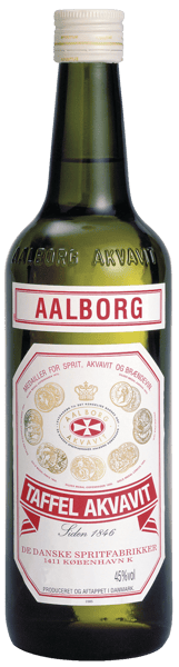 Aalborg Taffel Akvavit Rød 45% 07 l