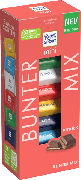 Ritter Sport mini Bunter Mix 150g