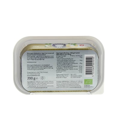 Smørbar bakkedal Økologisk 200 g