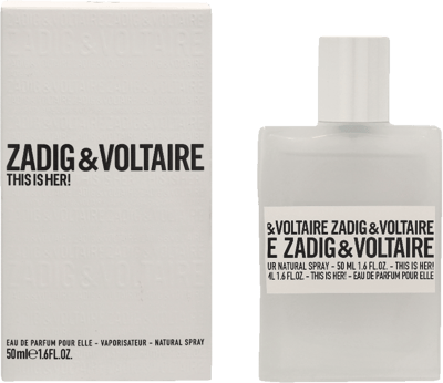 ¡Zadig y Voltaire, esta es ella! EDP ​​50 ml