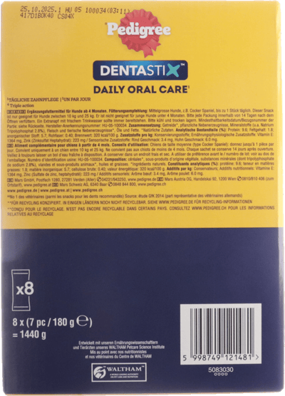 Pedigree dentatix ​​Til Mellem Hunde 56 STK
