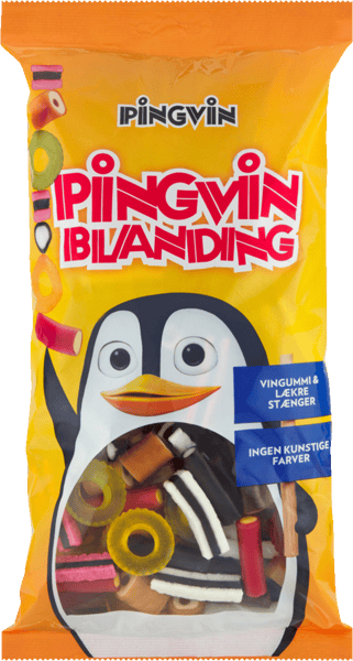Pingvin Blanding 900g Toms