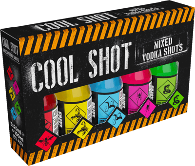 Cool Shot gemischt 5-Pack 15% 5 x 20 ml