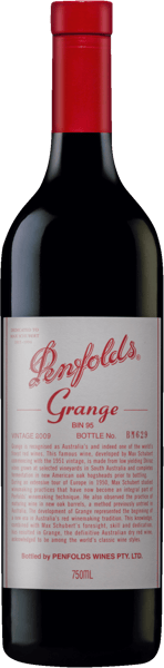 Penfolds Grange Shiraz 2012 075l