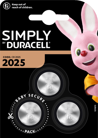 Duracell helt enkelt CR2025 B3