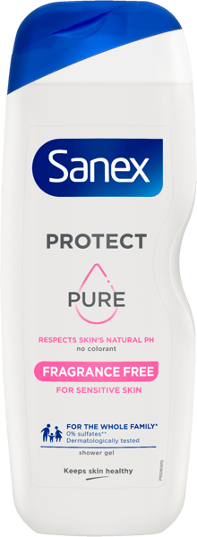 Sanex Shower Gel Pure Fragrance Free