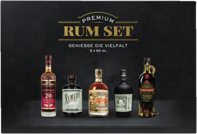 Rum Tasting Set Premium 388% - 5 x 50ml