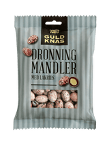 Toms Dronning Mandler Lakrids 220 g