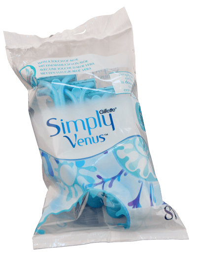 Gillette simpelthen Venus 2 8p SRP