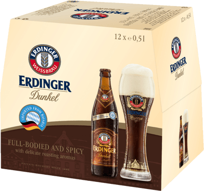 Erdinger Dunkel 53% 12x05 l
