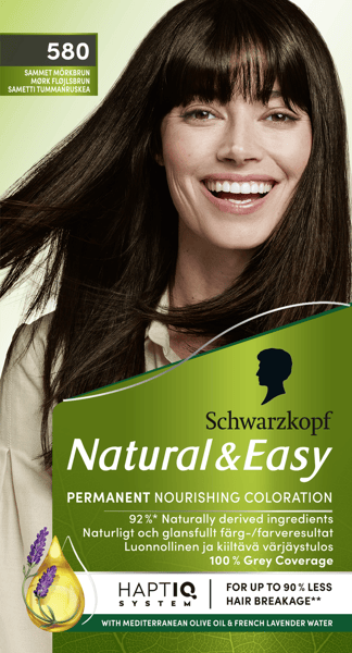 Natural & Easy 580 Mørk Fløjsbrun