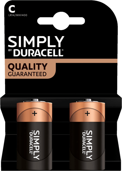 Duracell helt enkelt c k2