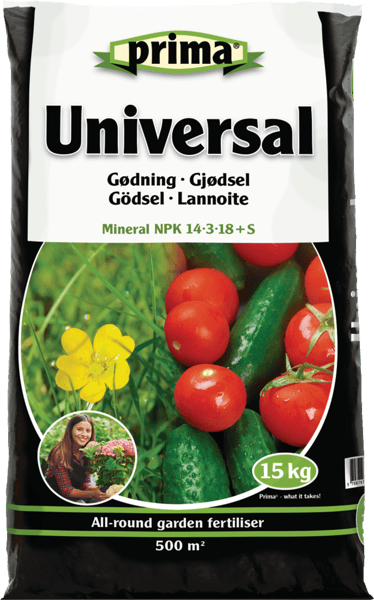 Prima Universalgødning 15 kg
