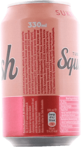 Tuborg Squash Fersken sukkerfri 24x033l