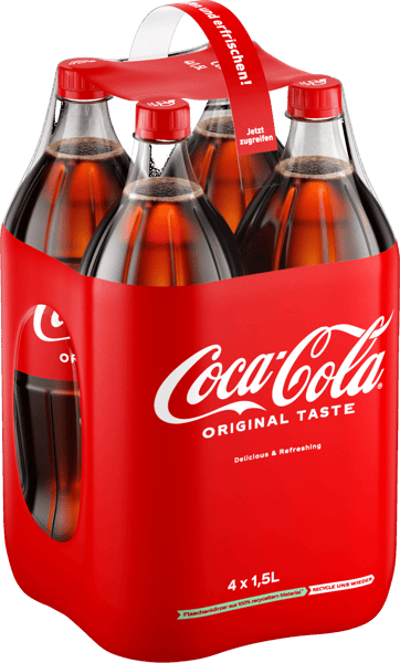 Coca-Cola 4 x 15 l Haustier