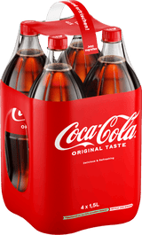 Coca-Cola 4 x 15 l Haustier