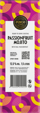 Punch Club Passion Mojito 125% 15L