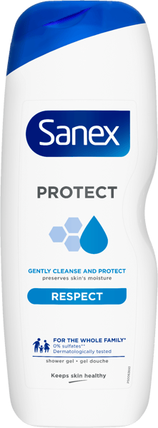 Sanex Shower Gel Protect Respect 760 ml