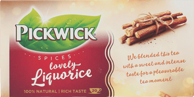 Pickwick te Liquorice 20 stk