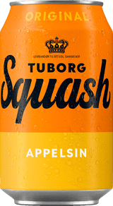 TUBORG SQUASH - SODAVAND 24x33cl Dåse