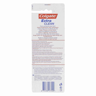 Colgate extra sauberer Tandbørste 4-Pak
