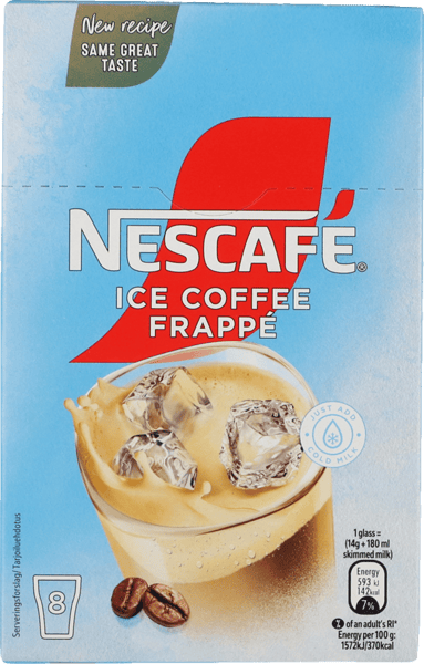 Frappe instantáneo NESCAFE 8 STK