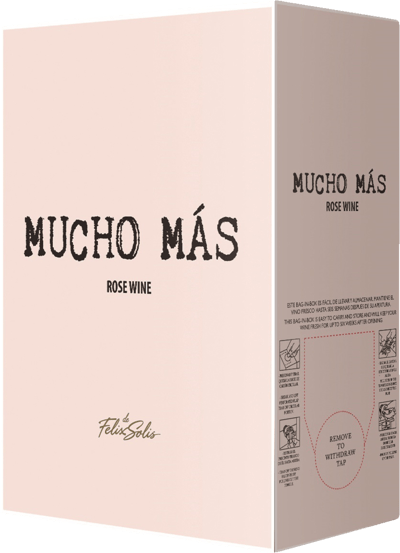 Mucho Mas Rosé 3 l BIB