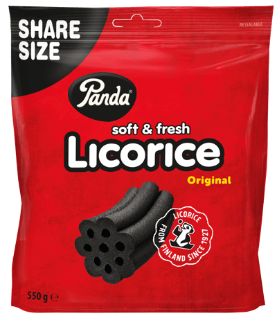 Panda lakrits Original Rød 550 g