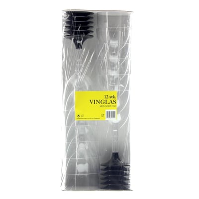 Engangvinglas 15 cl 12 stk