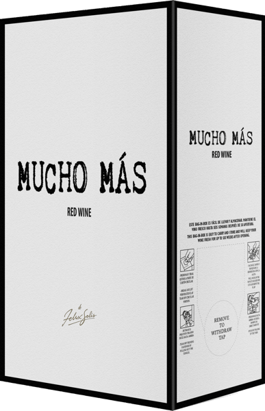 Mucho Más Tinto 3L Bib