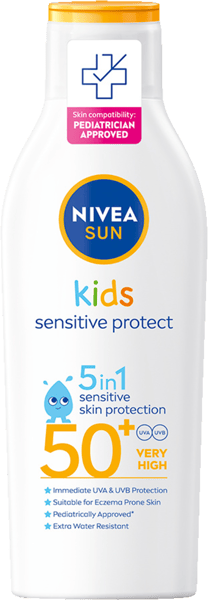 Nivea Kids Sensitive Lotion SPF50+ 200 ml