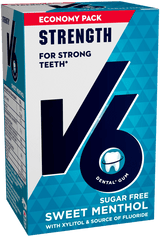 V6 farina dolce mentolo Økonomipakke 70 g