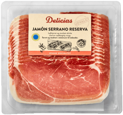 Delicias Jamón Serrano Skinke 250 g