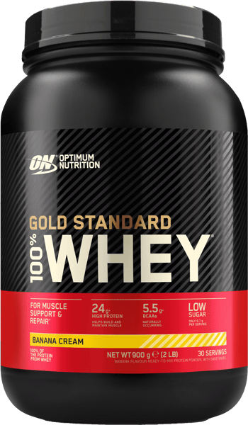 Optimum Nutrition Whey Gold Banan 900g