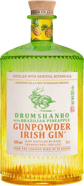Drumshanbo Gunpowder Ananas 43% 1L