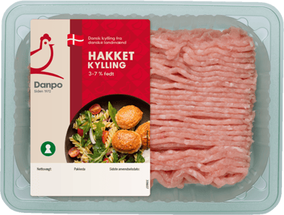 Danpo Hakket Landkyllingekød 3-7% 450G