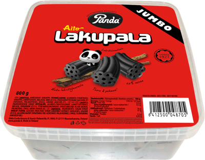 Panda Licorice Original rød 800 g