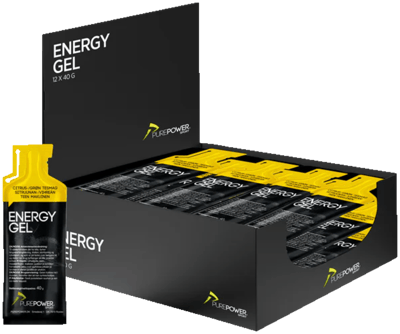 PurePower Energy Gel BC Citrus Grøn TE 40 G