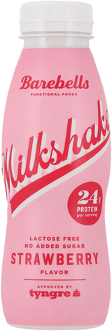 Barebells protein milkshake jordbær 8x330 ml