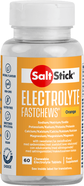 Saltstick Fastchews Orange 60 stk