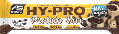 Todas las estrellas Hy-Pro Bar Banan Brød 100g