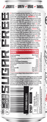 Cult Energy Sugarfree 12x05l