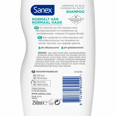 Shampoo shampoo normale hår 250 ml