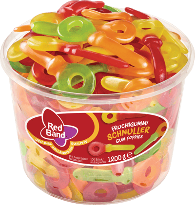 Band Red Vingummisutter 1200 g