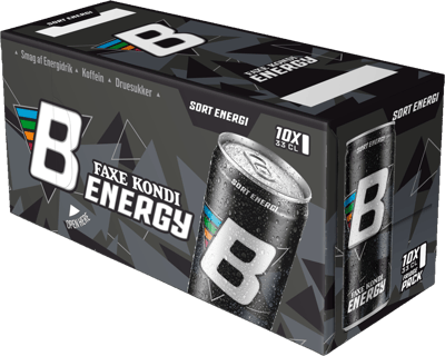 Faxe Kondi Energy Nero Elegante 10x033L DS