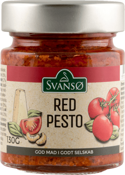 Rød Pesto Svansø 130g