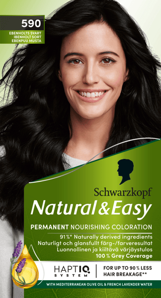 Natural & Easy 590 Ibenholt Sort
