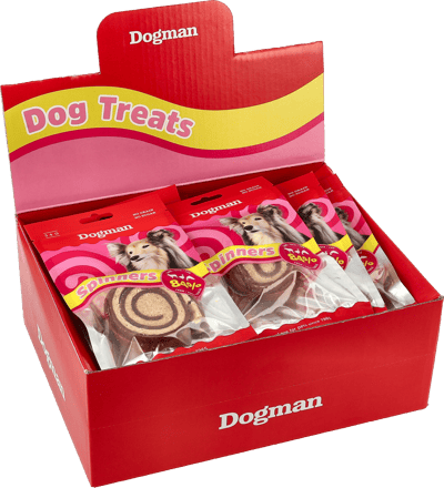Dogman Spinners Treat Mix 2-pak 34 g